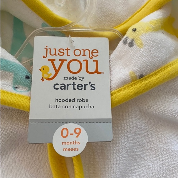 Carter’s Baby Bath Robe - Picture 3 of 3